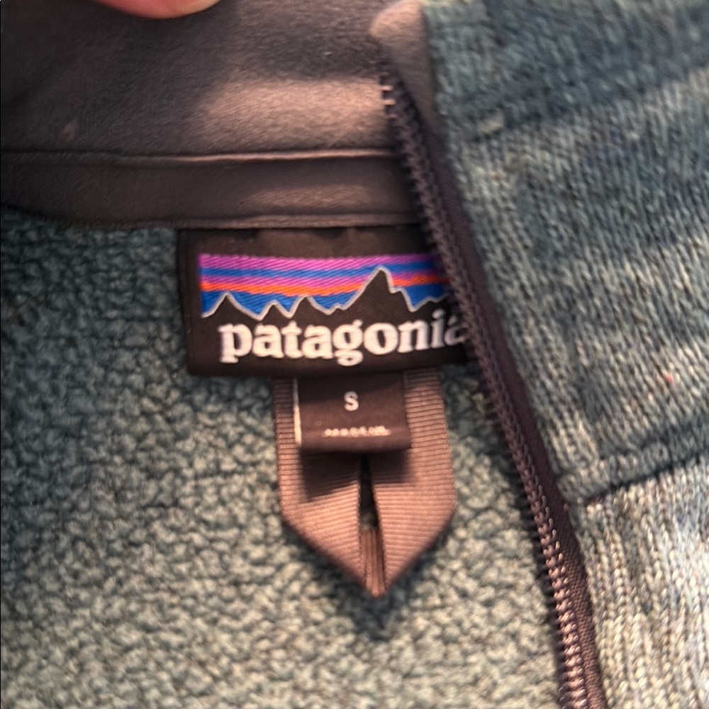 Patagonia Men's Half-Zip Fleece Pullover - Teal Green - Picture 2 of 10